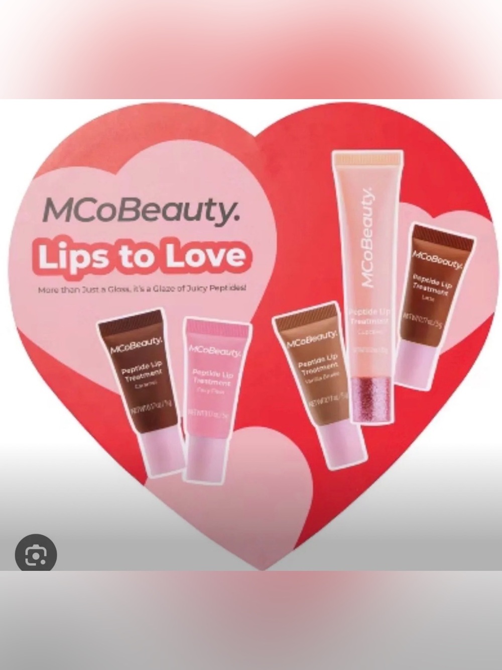 MCoBeauty Peptide Lip Treatment Gloss - Lips to Love Set